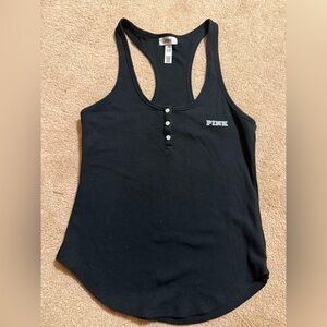 Vs Pink Racerback Tank Top